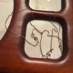 10k Solid Gold Chain Necklace 20”